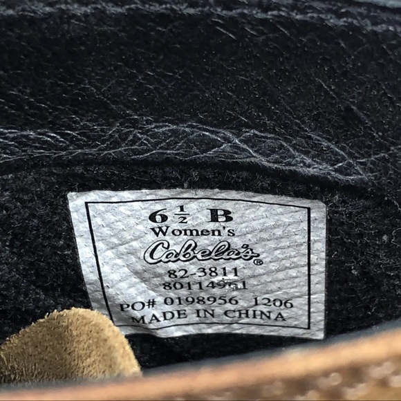 Vintage Women’s Cabela’s Tassel Kiltie Boots Lace-Up Size 6.5 B Style # 82-3811 - Picture 7 of 7